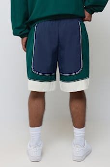 COLORBLOCK BIG T NYLON SHORT