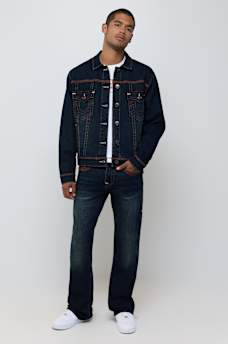 SUPER FLATLOCK TRUCKER JACKET