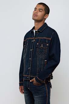 SUPER FLATLOCK TRUCKER JACKET