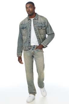 RICKY BIG T JIMMY FLAP STRAIGHT JEAN 34"