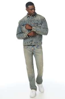 BIG T OVERSIZED DENIM JACKET
