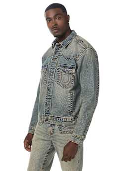 BIG T OVERSIZED DENIM JACKET
