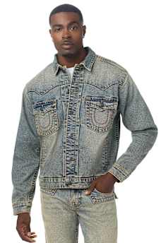 BIG T OVERSIZED DENIM JACKET