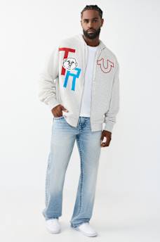 BLOCK HORSESHOE LOGO ZIP HOODIE, image 6