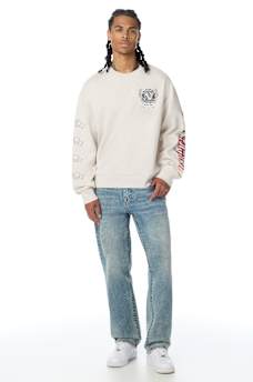 HORSESHOE CREST RELAXED CREWNECK