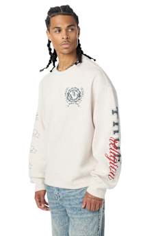 HORSESHOE CREST RELAXED CREWNECK