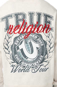 HORSESHOE CREST RELAXED CREWNECK