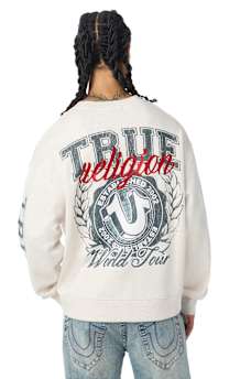 HORSESHOE CREST RELAXED CREWNECK