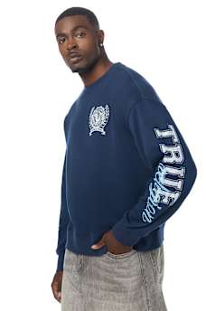 HORSESHOE CREST RELAXED CREWNECK