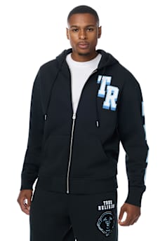OVERT BUDDHA LOGO ZIP HOODIE