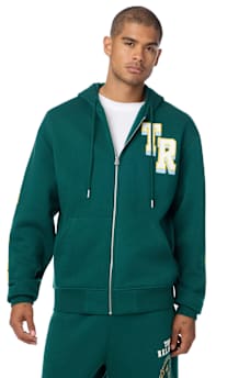 OVERT BUDDHA LOGO ZIP HOODIE