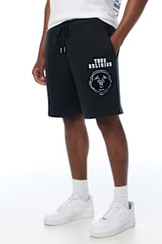 OVERT BUDDHA LOGO FLEECE SHORT