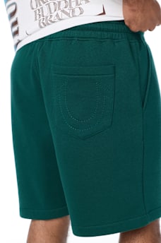 OVERT BUDDHA LOGO FLEECE SHORT