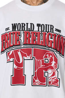ARCHED LOGO BUDDHA TEE