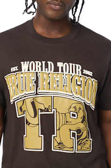 ARCHED LOGO BUDDHA TEE