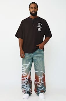 VINNY AIRBRUSH ULTRA BAGGY JEAN 34", image 2