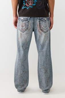 BAGGY BOOTCUT FLAP JEAN 32" 