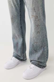 BAGGY BOOTCUT FLAP JEAN 32" 
