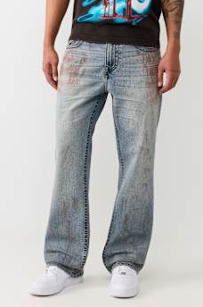 BAGGY BOOTCUT FLAP JEAN 32" 