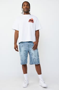 VINNY APPLIQU&Eacute; FLAP ULTRA BAGGY SHORT , image 3