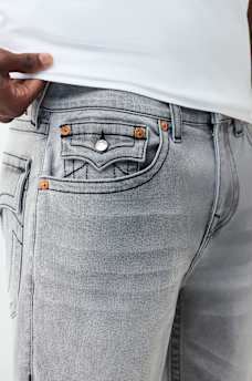 BOBBY FRAYED HEM FLAP BAGGY SHORT, image 4