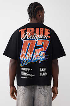 T-SHIRT &Eacute;PAIS SURDIMENSIONN&Eacute; TOUR DU MONDE