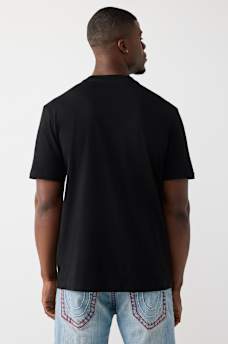 T-SHIRT &Agrave; LOGO DE LETTRES EMPIL&Eacute;ES