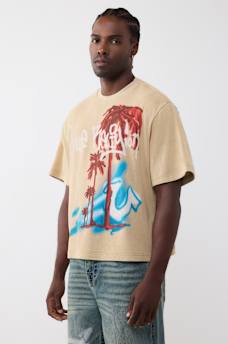 CAMISETA PESADA RELAJADA TEJIDA CON LAVADO, image 4