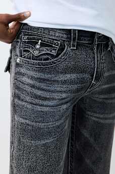 RICKY FLAP STRAIGHT JEAN 34"