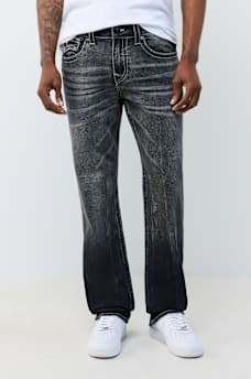 RICKY FLAP STRAIGHT JEAN 34"
