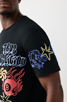 T-SHIRT AVEC LOGO DE GRAFFITI