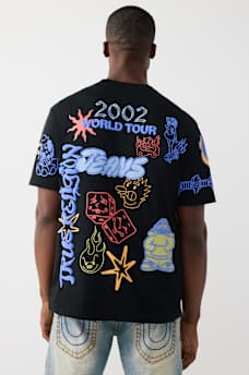 T-SHIRT AVEC LOGO DE GRAFFITI