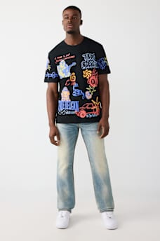 T-SHIRT AVEC LOGO DE GRAFFITI