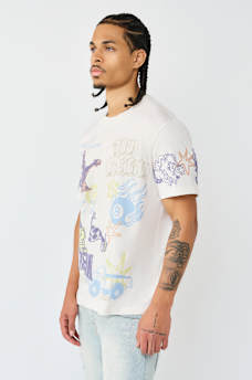 T-SHIRT AVEC LOGO DE GRAFFITI