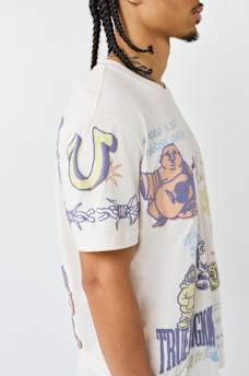 T-SHIRT AVEC LOGO DE GRAFFITI