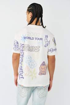 T-SHIRT AVEC LOGO DE GRAFFITI