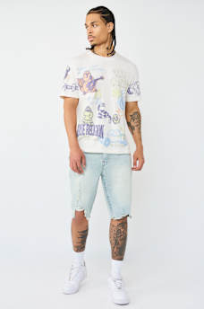 T-SHIRT AVEC LOGO DE GRAFFITI