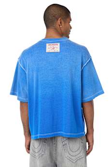 HEAVY KNIT WASHED BOXY TOP