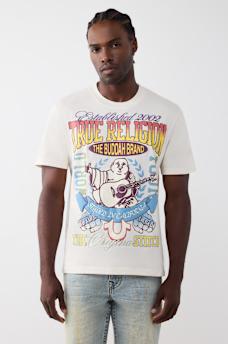 CAMISETA CON COSTURA Y BORDADO DE BUDA ORIGINAL, image 2