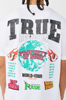 WORLD TOUR GLOBE TEE, image 1
