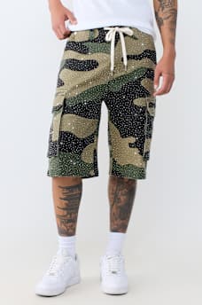 BAGGY CRYSTAL CARGO SHORT