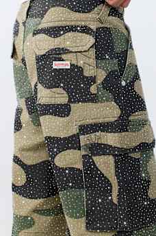 BAGGY CRYSTAL CARGO SHORT