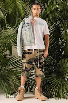 BAGGY CRYSTAL CARGO SHORT
