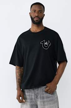 OVERSIZED HEAVYWEIGHT SCRIPT TEE, image 2