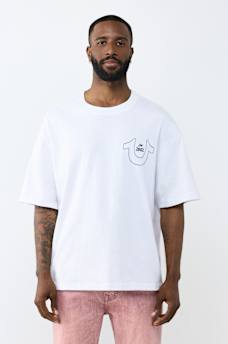 OVERSIZED HEAVYWEIGHT SCRIPT TEE, image 2