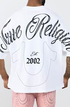 OVERSIZED HEAVYWEIGHT SCRIPT TEE, image 1