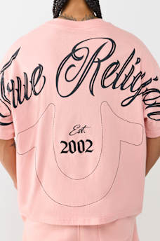 OVERSIZED HEAVYWEIGHT SCRIPT TEE, image 1
