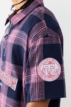PLAID BOXY SHIRT