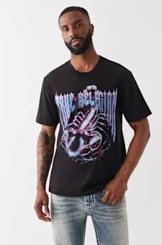 IRON SCORPION CRYSTAL TEE