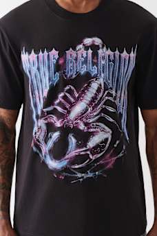 IRON SCORPION CRYSTAL TEE